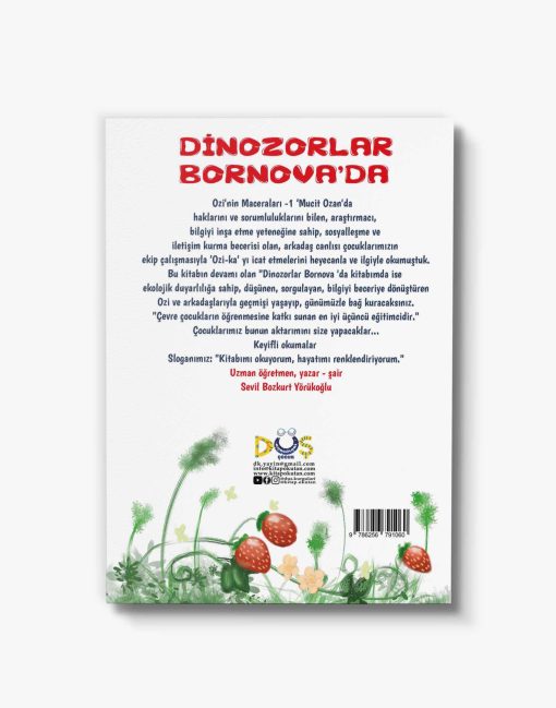 Dinozorlar Bornovada çocuk kitabı