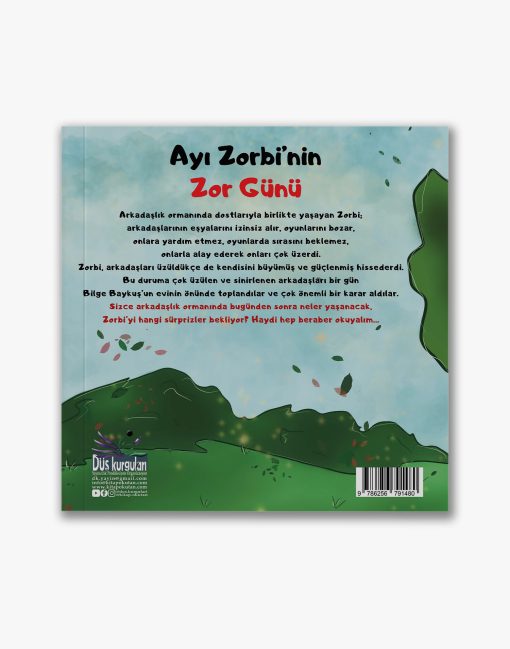 Çocuk kitabı ayı zorbi