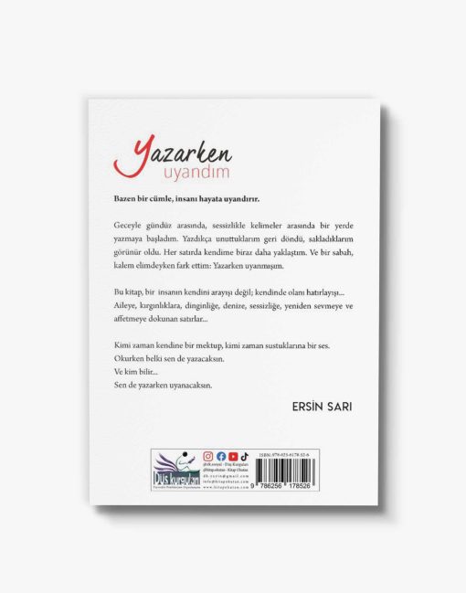 şiir kitapları Yazarken Uyandım