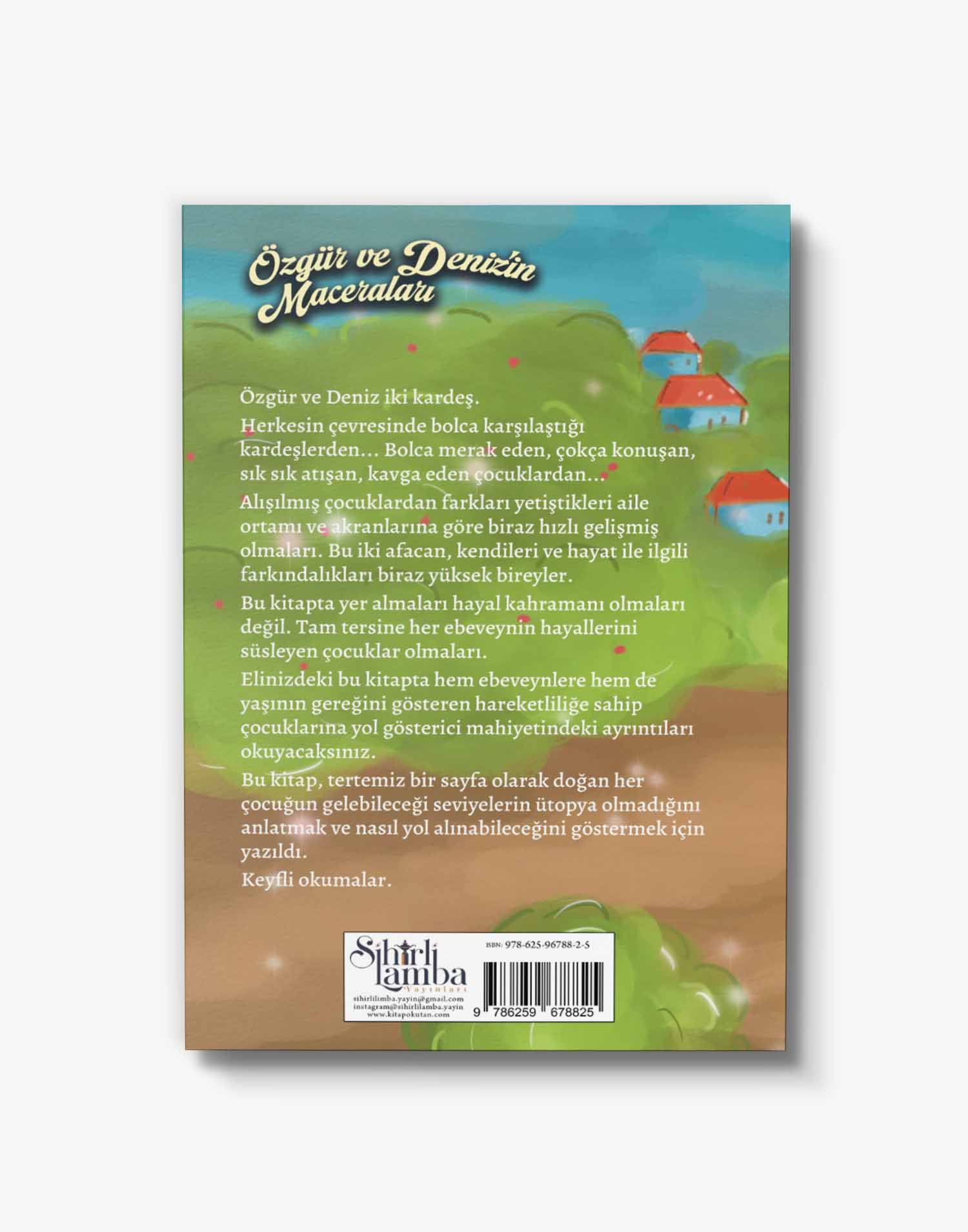 çocuk kitabı Özgür ve Deniz'in Maceraları