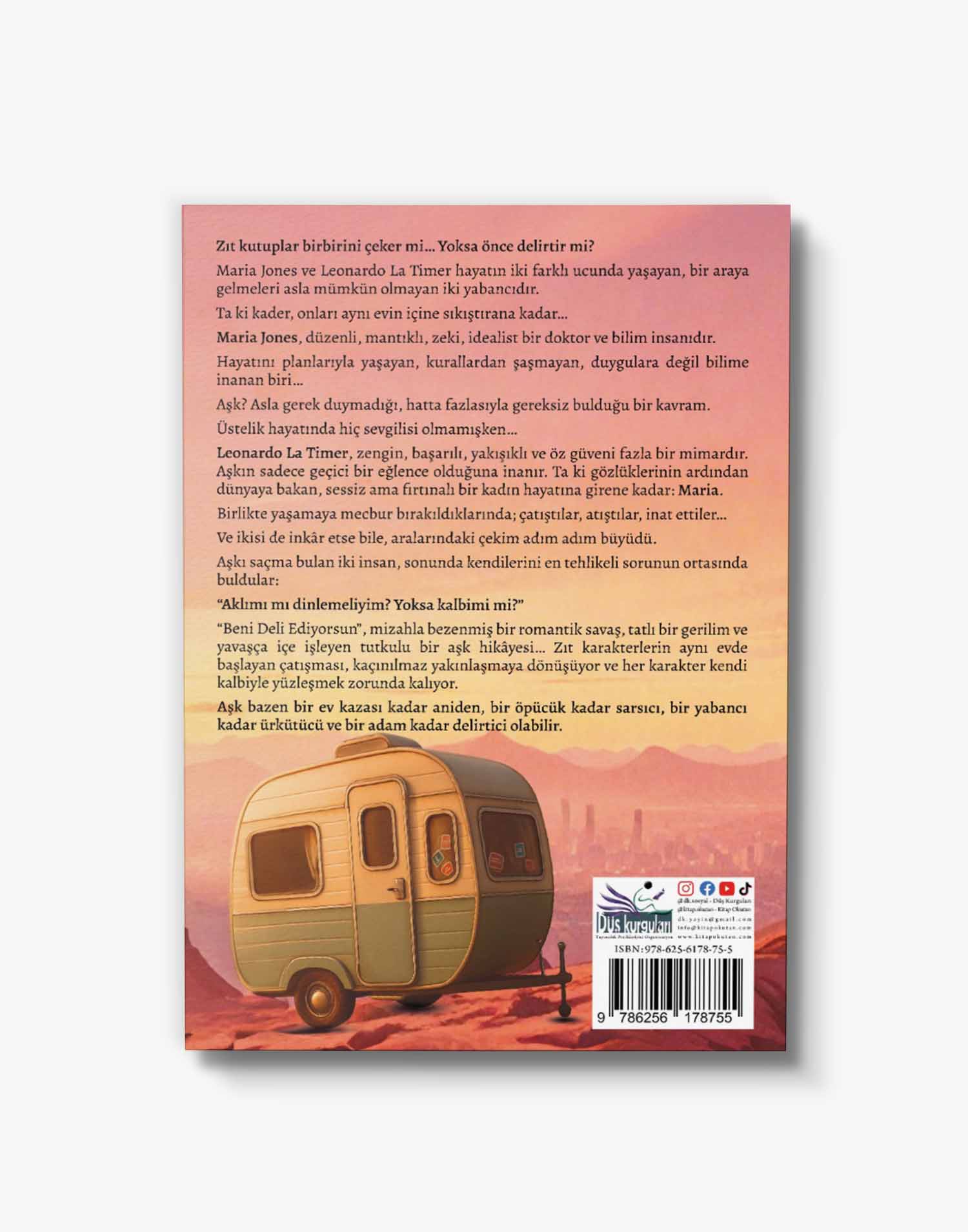 roman kitabı Beni Deli Ediyorsun