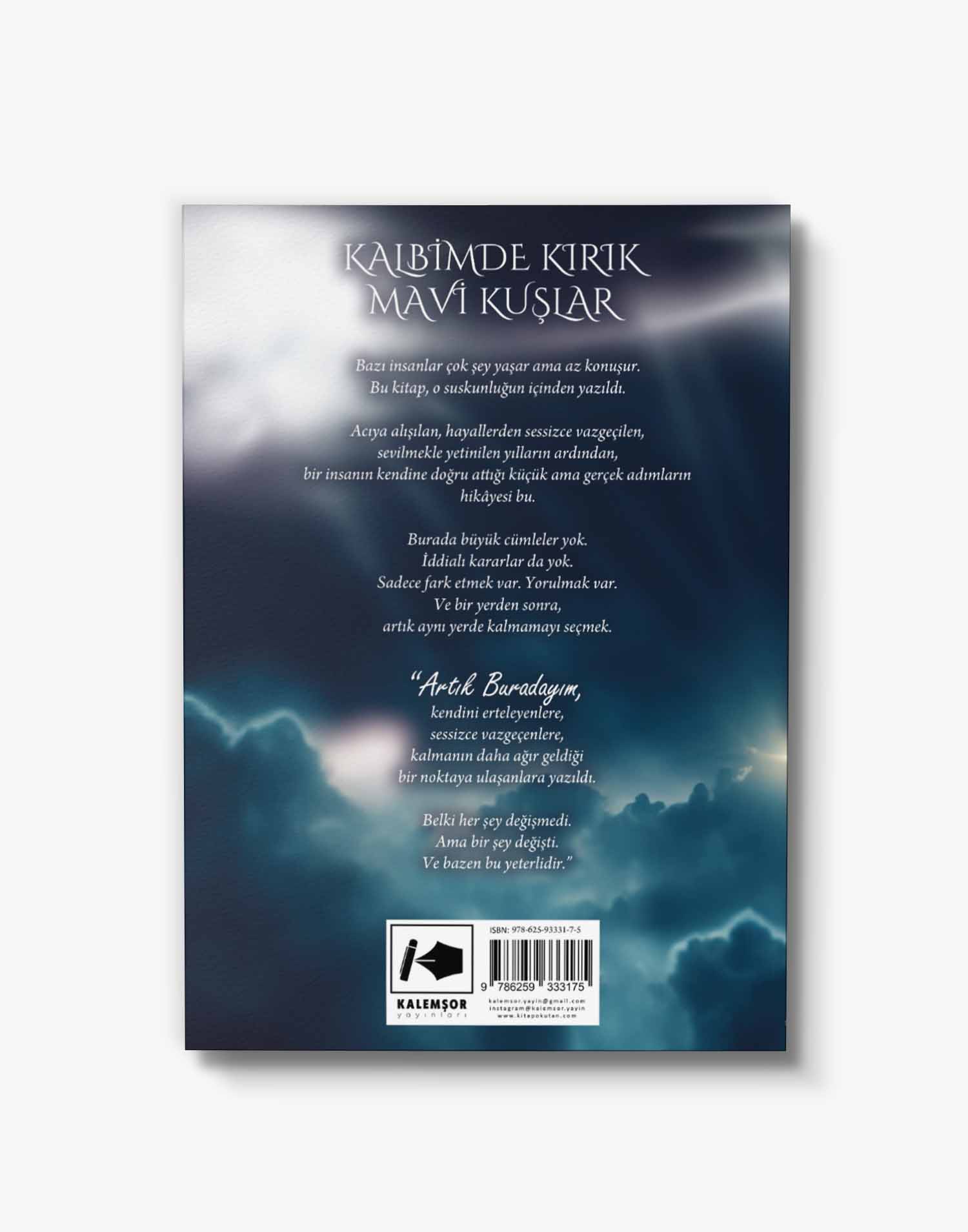 Deneme kitap Kalbimde Kırık Mavi Kuşlar